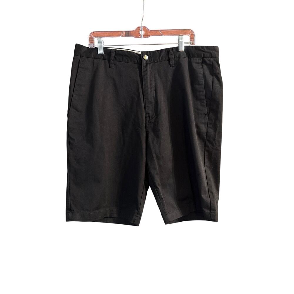 Volcom Men's True To This Black Shorts 11" Inseam Size 36